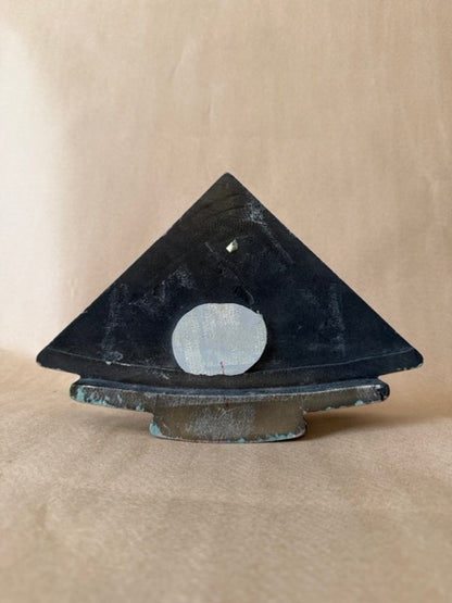 Splatter-Glaze Art Deco Sculpture