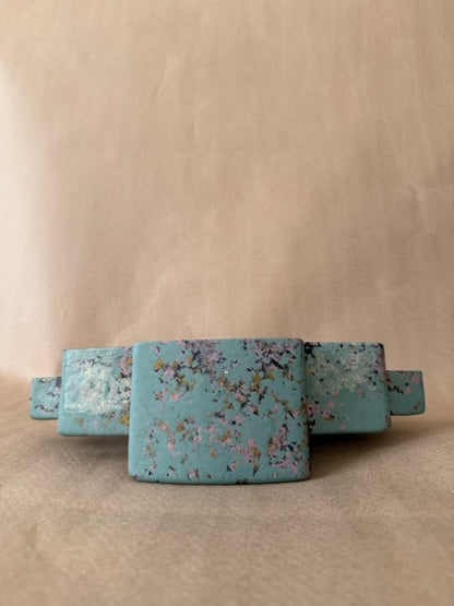 Splatter-Glaze Art Deco Sculpture