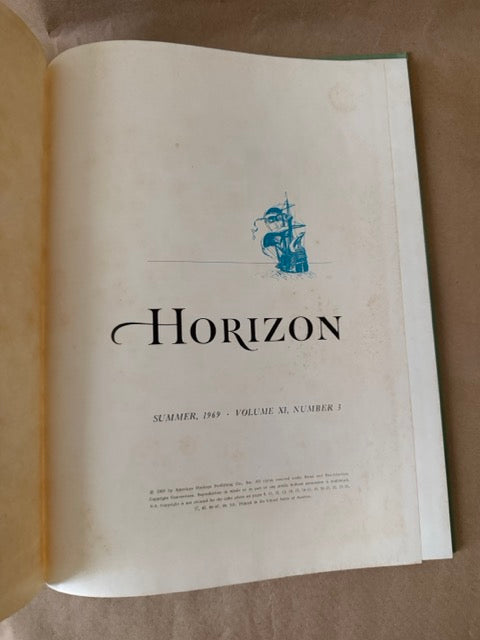 Horizon Quarterly Hardcovers, Set of Four
