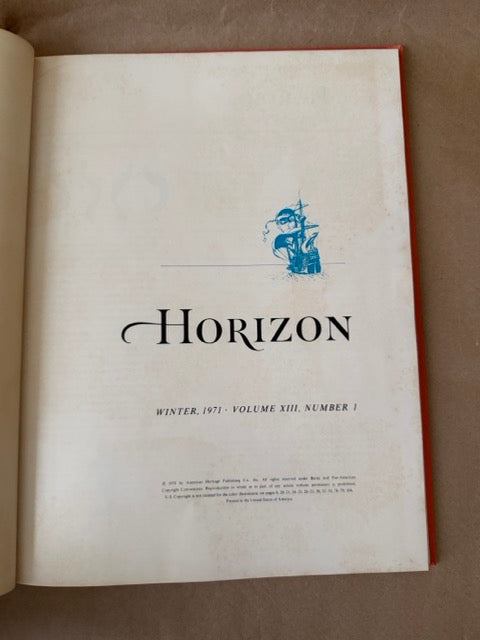 Horizon Quarterly Hardcovers, Set of Four