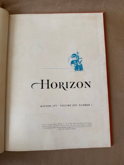 Horizon Quarterly Hardcovers, Set of Four