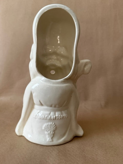 Blanc de Chine Longevity Figure Incense or Candle holder