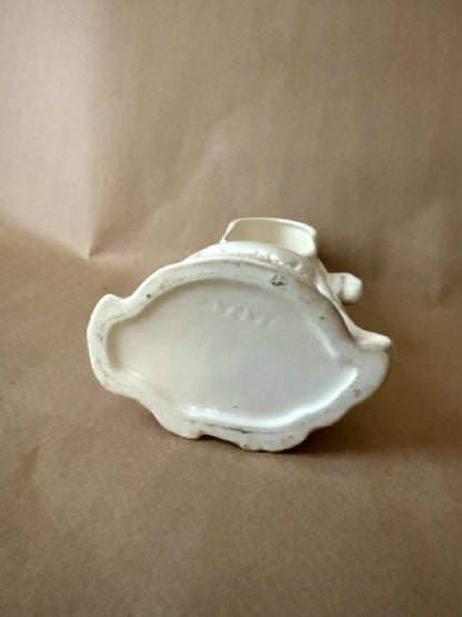 Blanc de Chine Longevity Figure Incense or Candle holder