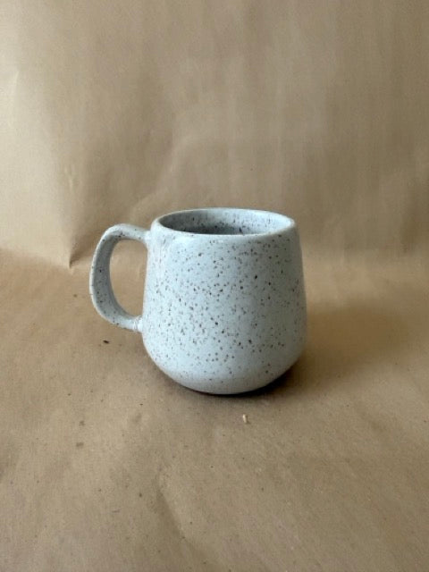 Speckled Stoneware Clipper Ship Mug