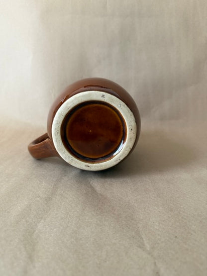 Brown Drip Glaze Stoneware Mug