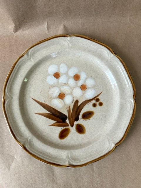 Hand-Painted Stoneware Plate — Castlewood