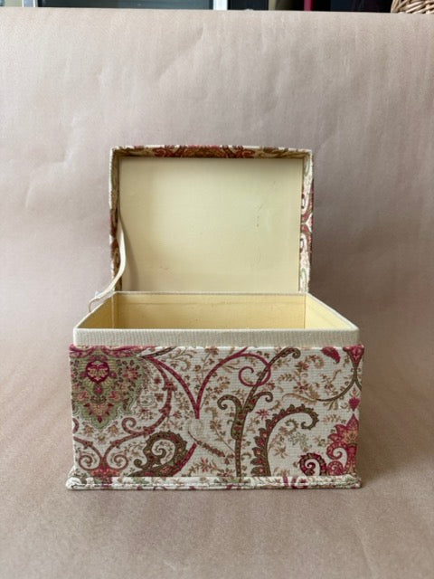 Paisley Keepsake Box with Tassel