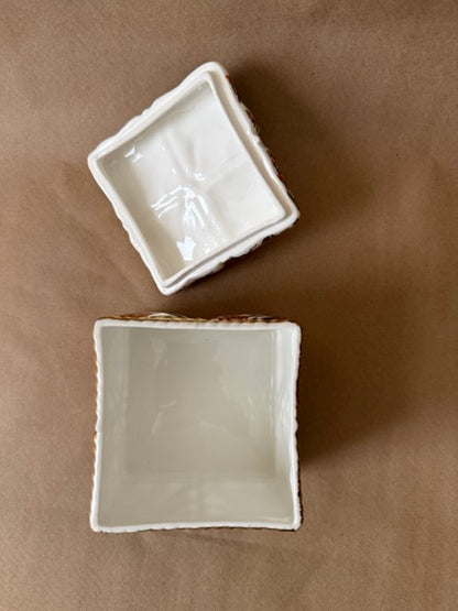 Gilded Chintz Porcelain Gift Box