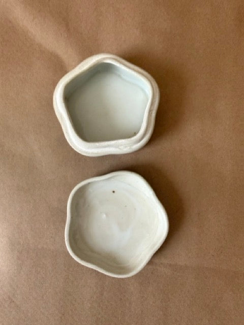 Blue & White Porcelain Lidded Box