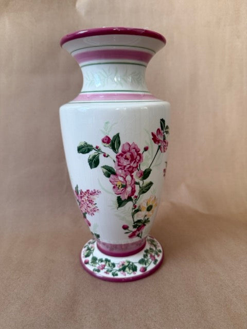 Laura Ashley Home floral vase
