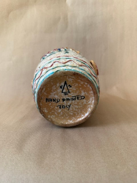 Hand Painted Italy mark on the base