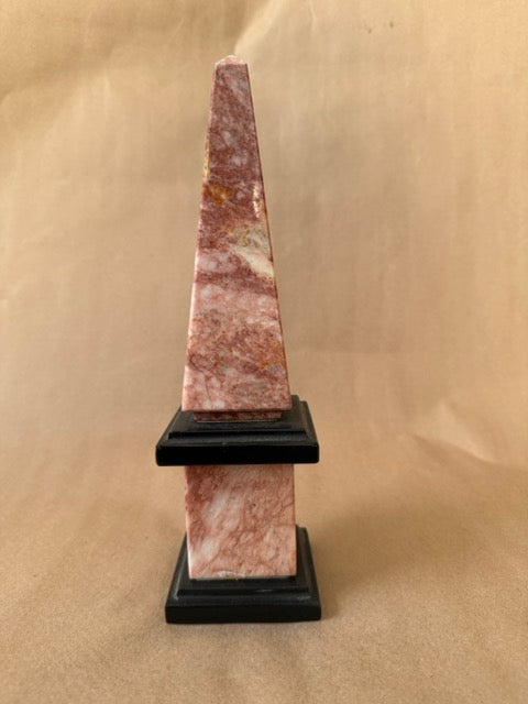Marble obelisk, veining detail
