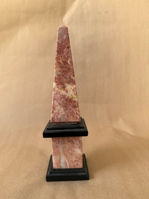 Marble obelisk, side view