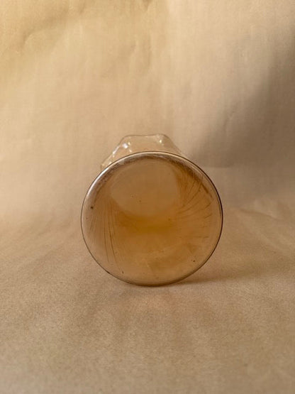Marigold swirl vase, base