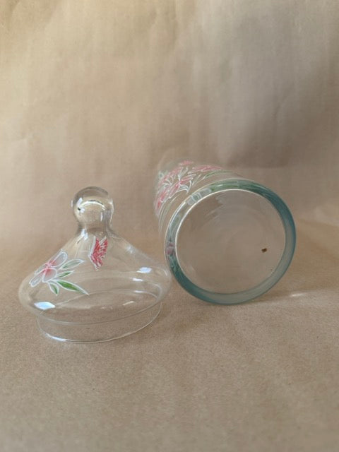 Apothecary jar, lid and rim