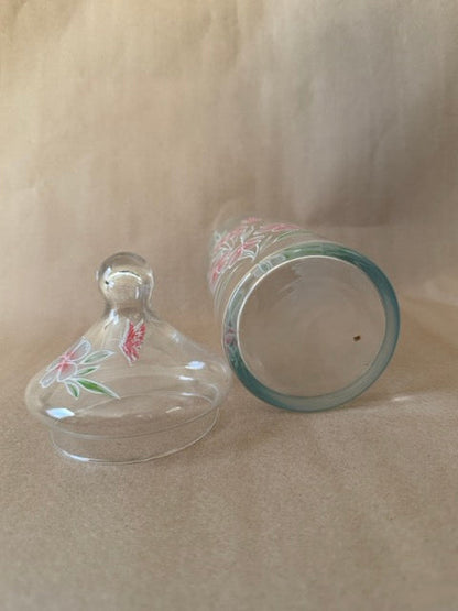 Apothecary jar, lid and rim