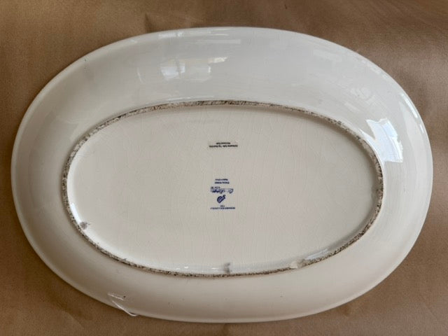 Platter reverse with backstamp