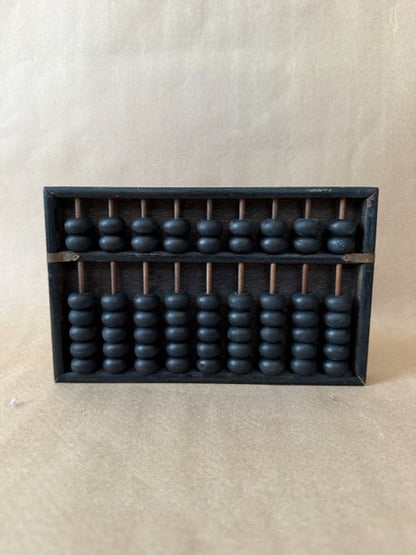 Wooden bead abacus
