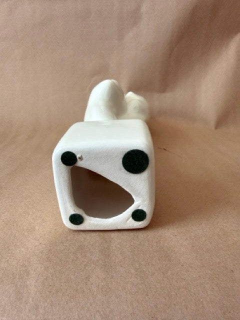 Figure base with felt pads