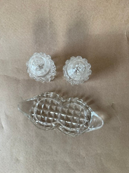 All three pieces laid out