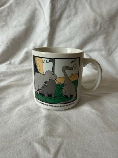 Far Side mug, angled view