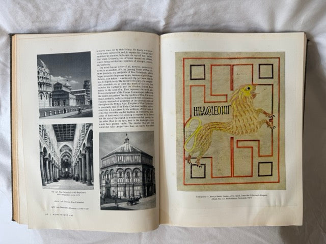 Interior spread with colour plate