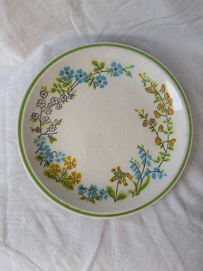 Premiere Colorama Nova floral plate