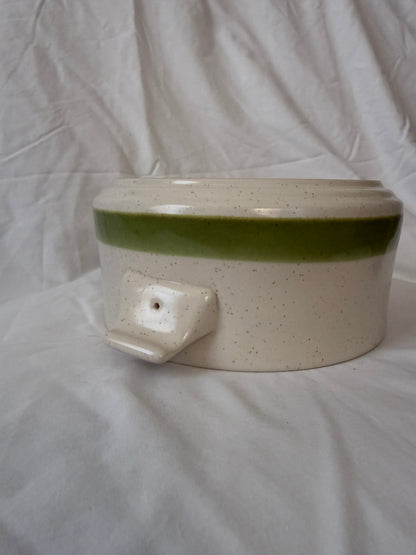 Casserole side with handle