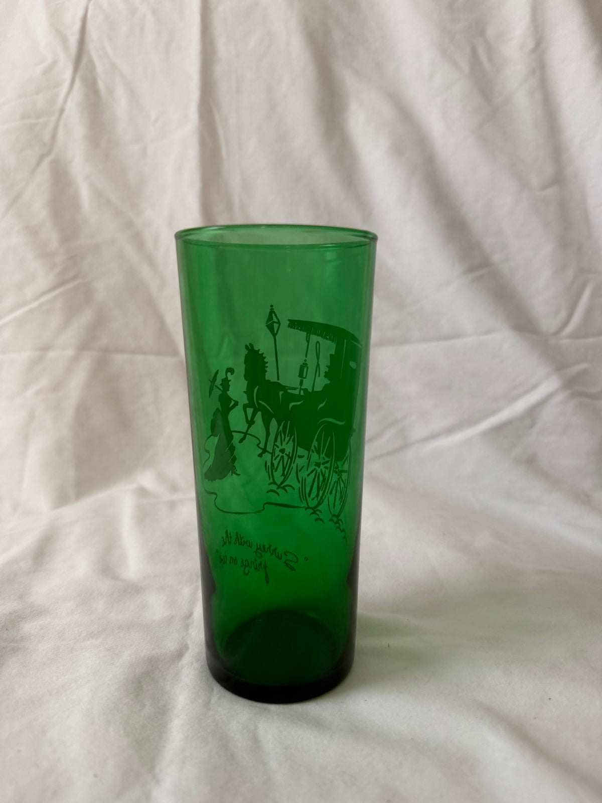 Surrey tumbler, reverse view