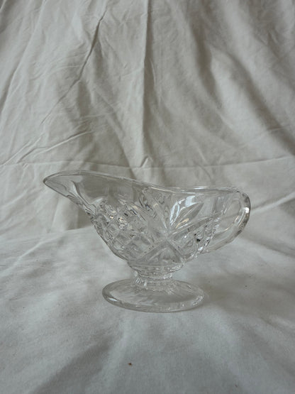 Gravy boat, side view