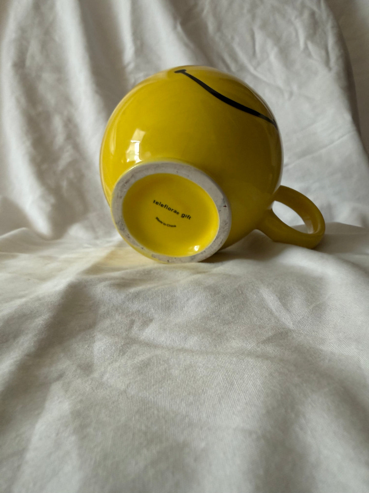 Base of the mug marked Teleflora Gift