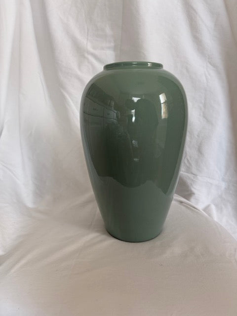 Celadon Green Glazed Ceramic Vase