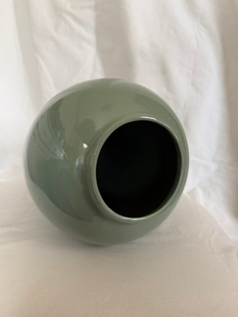 Celadon Green Glazed Ceramic Vase