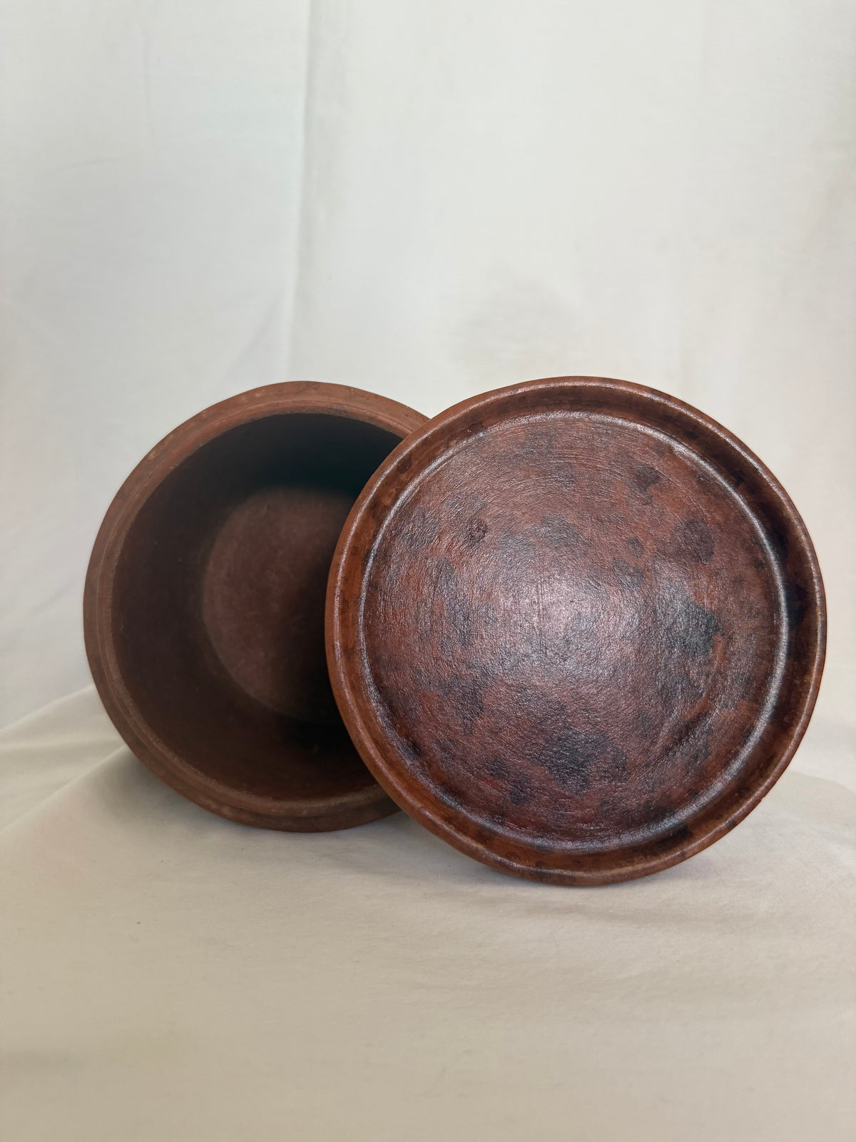 Pier 1 Hand-Etched Soapstone Lidded Container