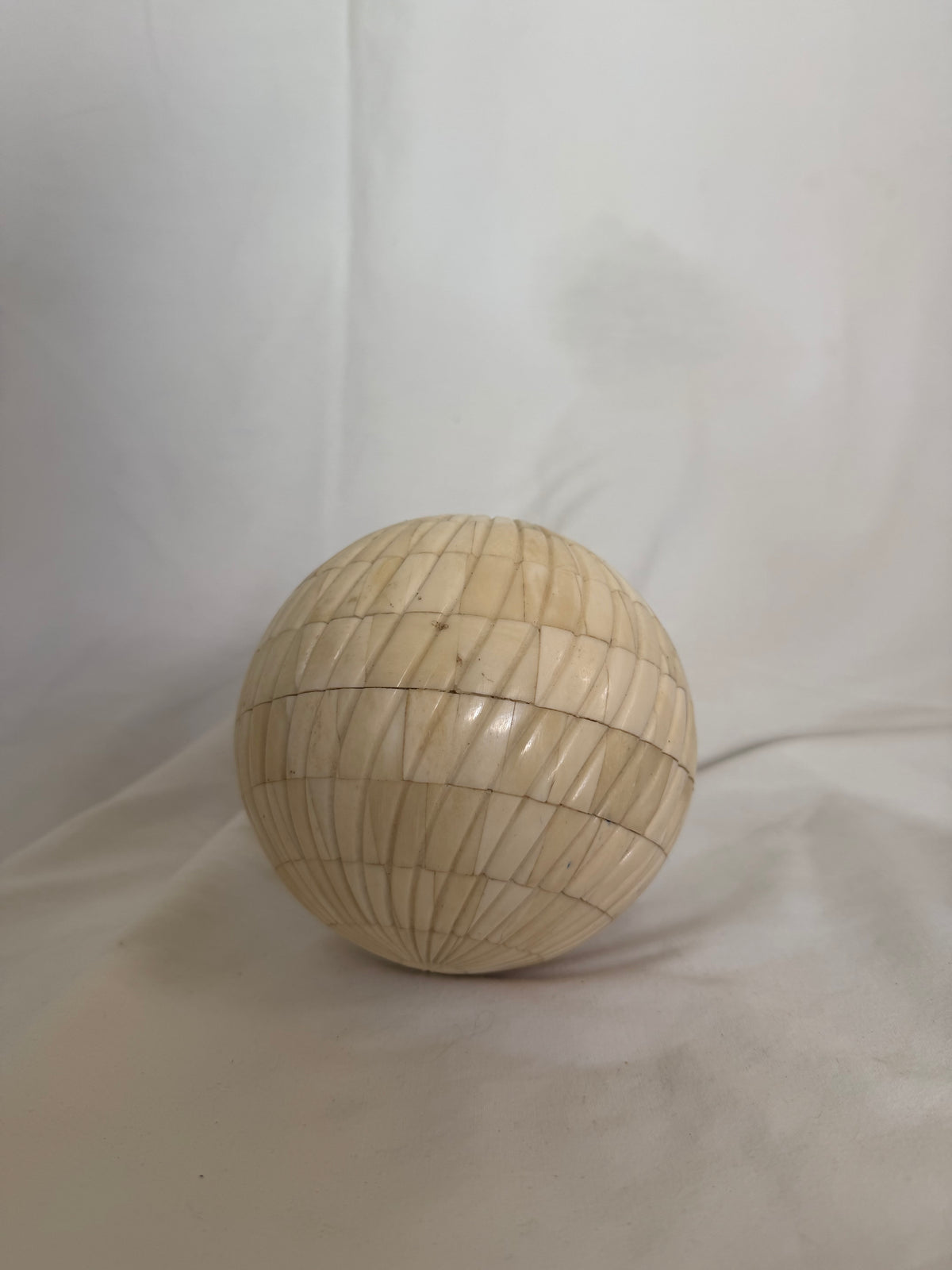Bone Inlay Decorative Sphere