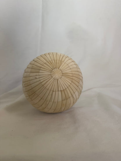 Bone Inlay Decorative Sphere