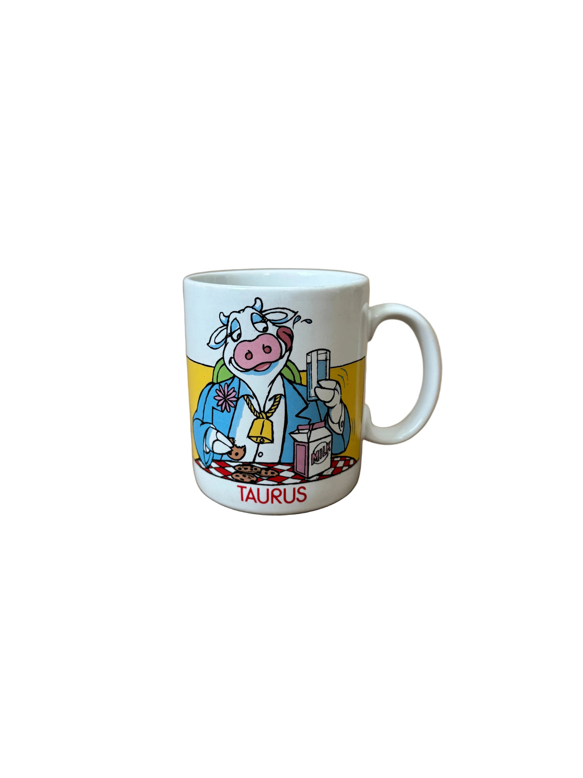 Vintage Taurus Zodiac Novelty Mug