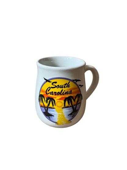 Vintage South Carolina Souvenir Sunset Mug