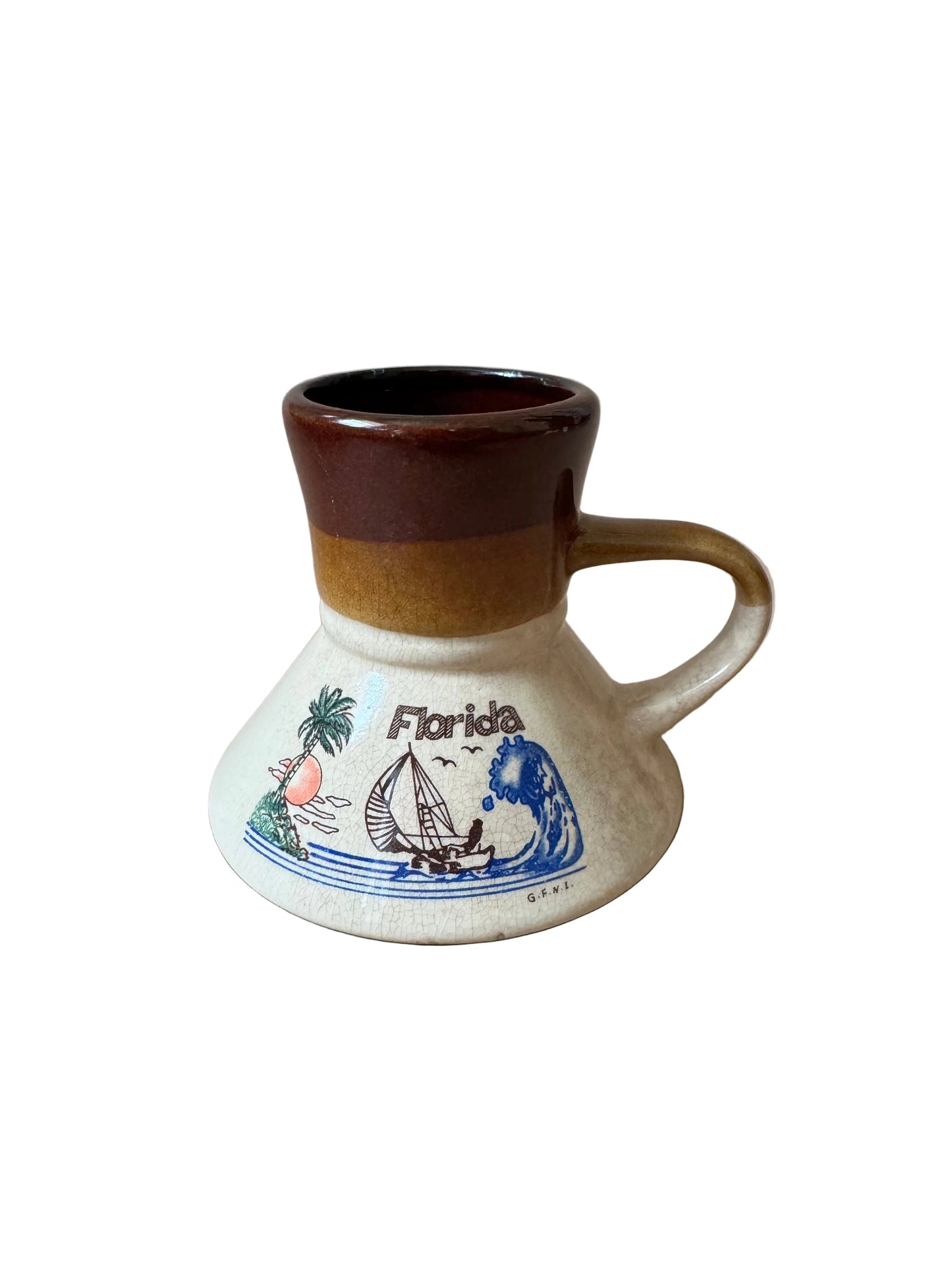 Vintage Florida Souvenir Mini Pitcher