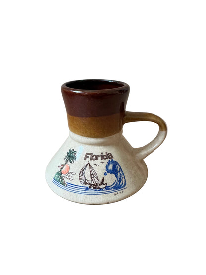 Vintage Florida Souvenir Mini Pitcher
