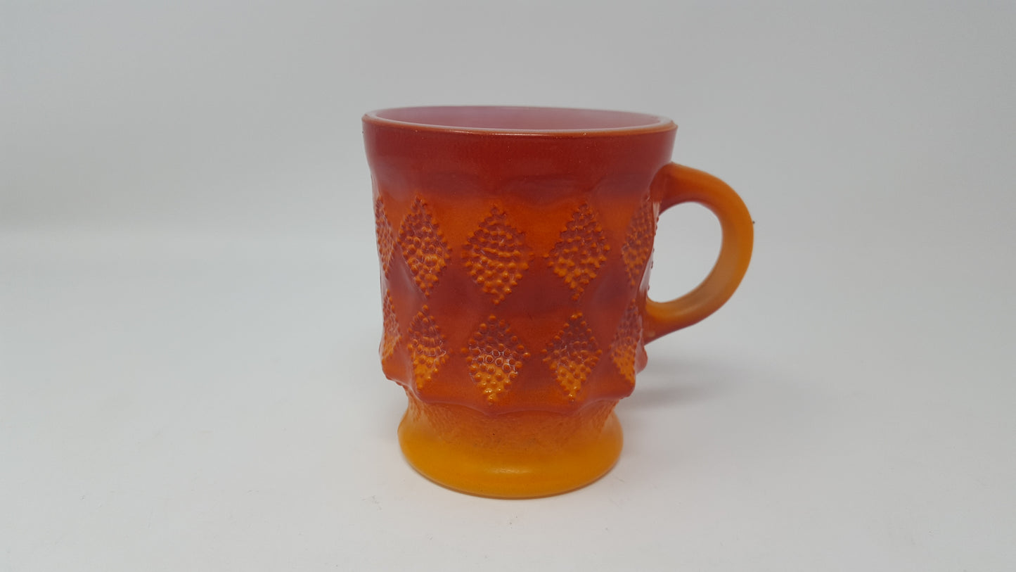 Vintage Anchor Orange Fire King Mug