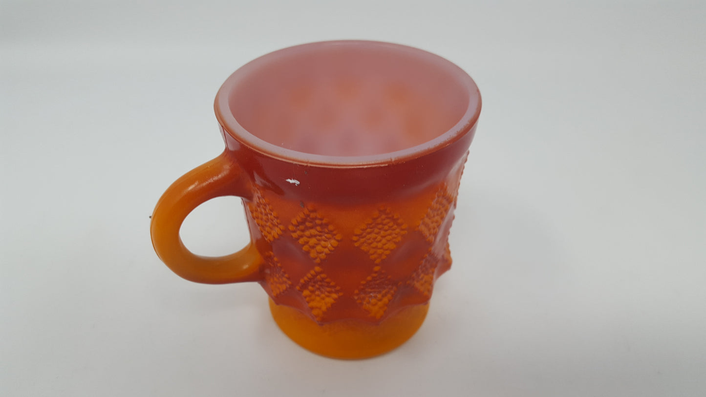 Vintage Anchor Orange Fire King Mug