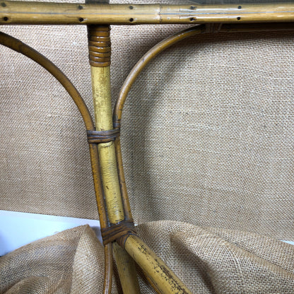 Four Strand Round Rattan Coffee Table