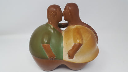 Peruvian Jose Sosa Chulucanas Signed Statue