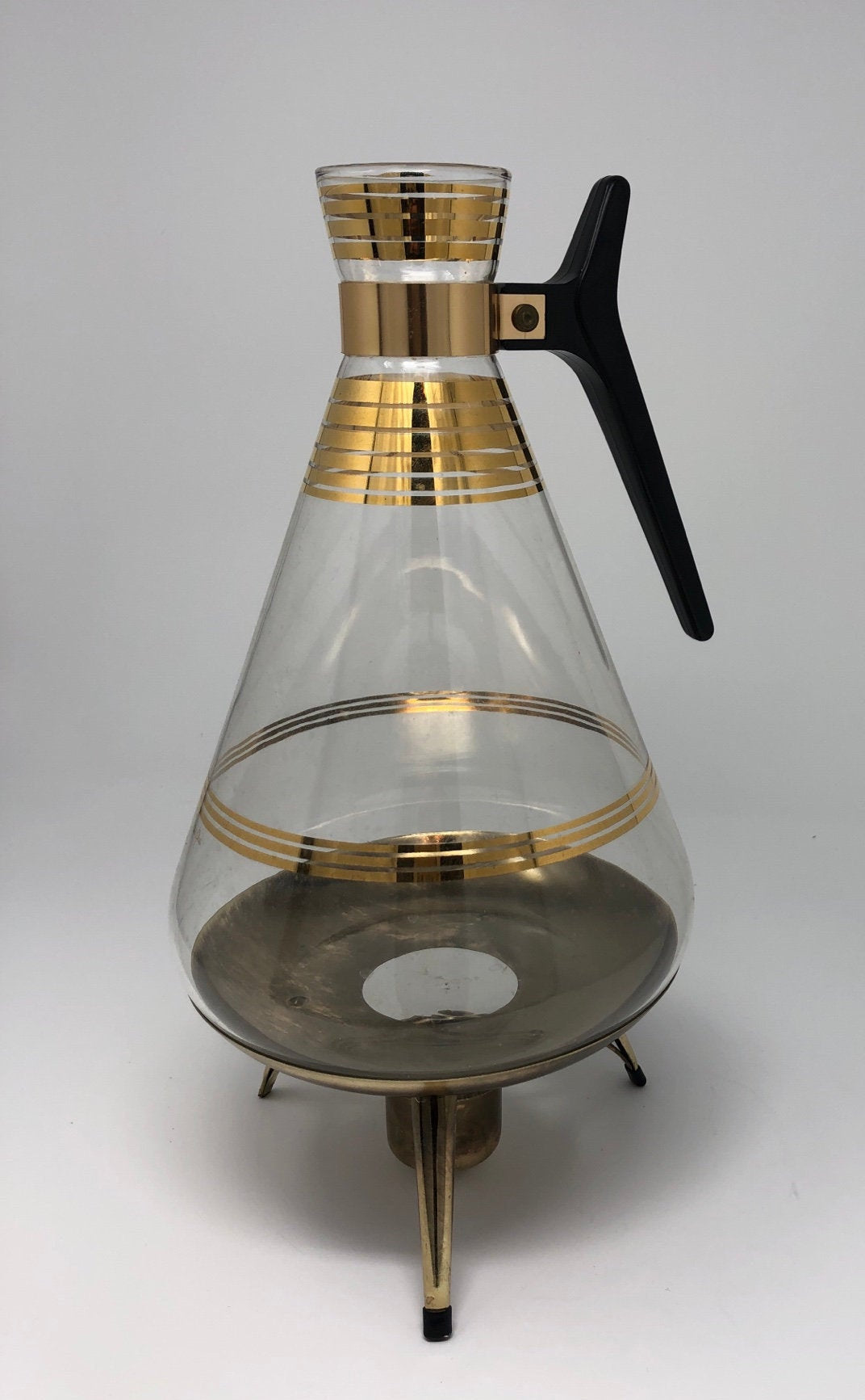 Island Glass midcentury Turkish Coffee Pot