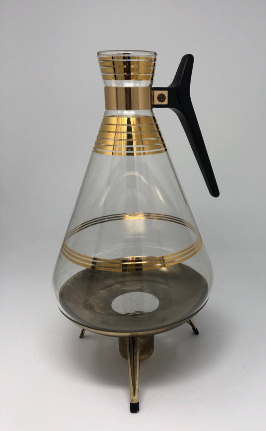 Island Glass midcentury Turkish Coffee Pot