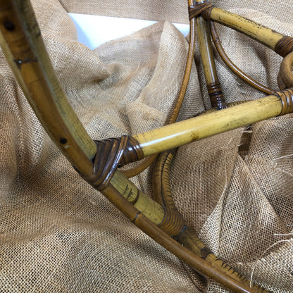 Four Strand Round Rattan Coffee Table