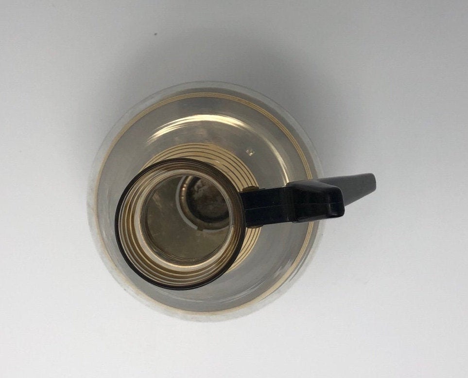 Island Glass midcentury Turkish Coffee Pot